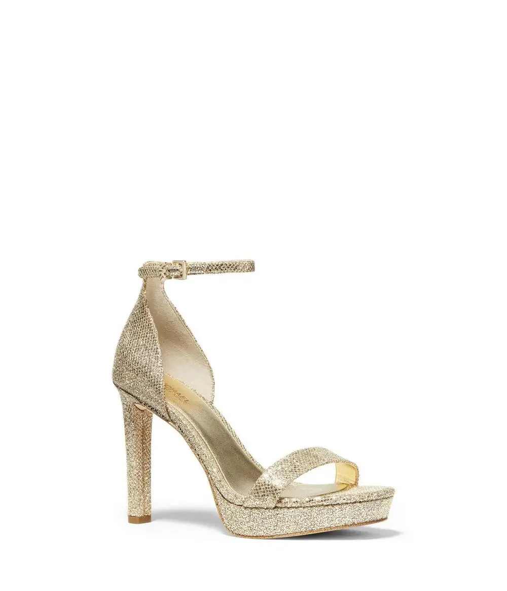 MICHAEL MICHAEL KORS MARGOT PLATFORM SAND 7.5 M